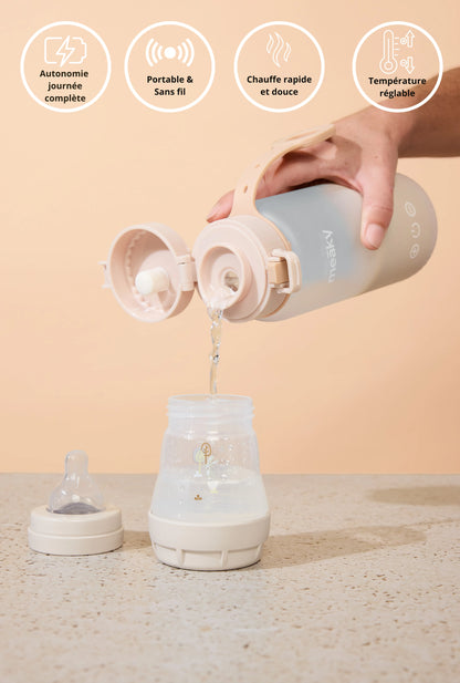 Chauffe Biberon Portable Meāky Baby