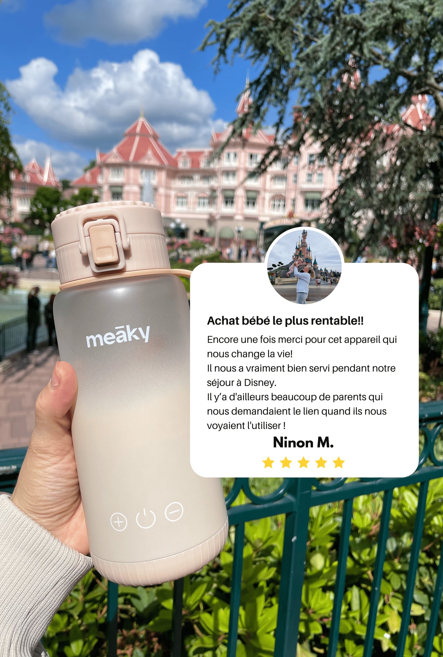 Chauffe Biberon Portable Meāky Baby