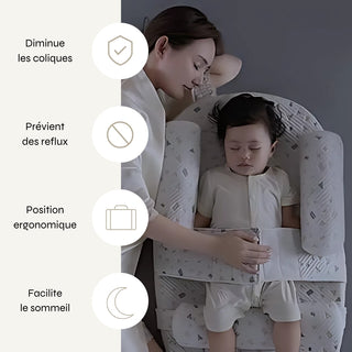 Positionneur anti-colique bébé