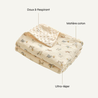 Quilt bébé réversible