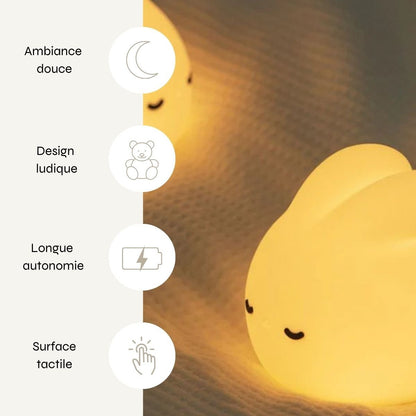 Veilleuse LED Lapin